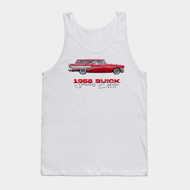 1958 Buick Special Estate Wagon Tank Top by Gestalt Imagery